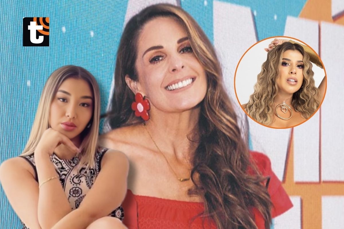 Rebeca Escribens se burla de Xiomy Kanashiro tras ausentarse de ‘América Hoy’ durante enlace en vivo con Yahaira Plasencia.