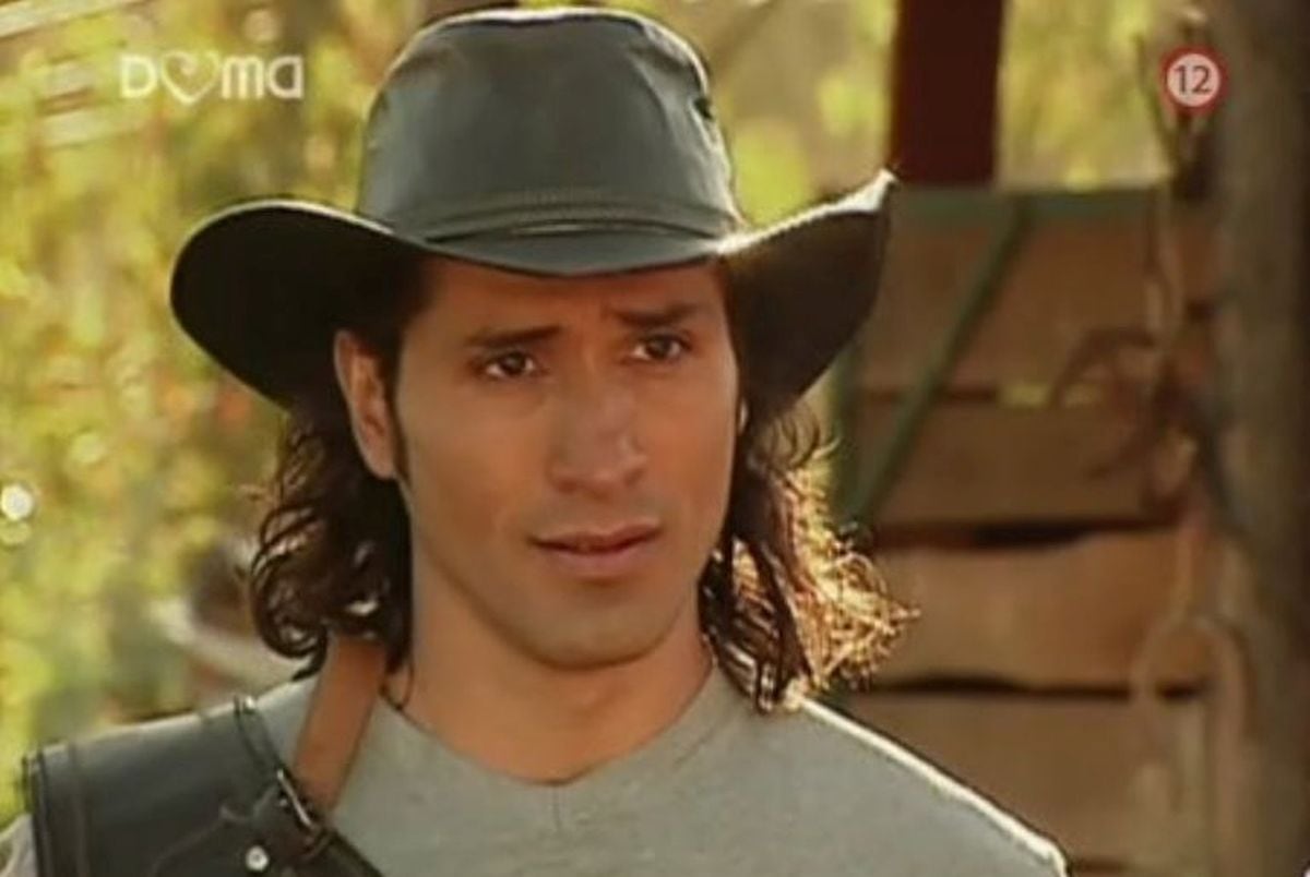 Carlos Sánchez se puso en los zapatos de 'Manolo' en Pasión de gavilanes (Foto: Caracol Televisión)