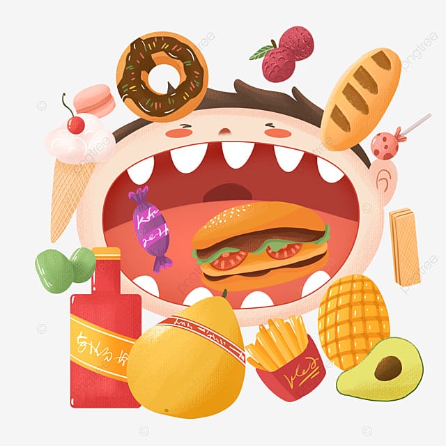 No se come con la boca abierta. Foto: ¡Stock.