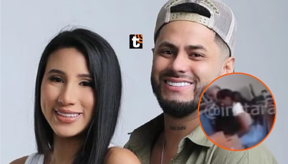 TROME- Samahara es captada en la Dirincri tras brutal agresión de Bryan Torres y denuncia de Melissa Klug