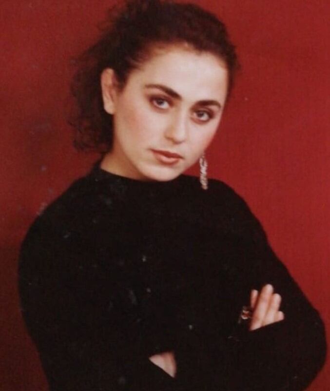 Nazan Kesal durante su juventud (Foto: Nazan Kesal / Instagram)