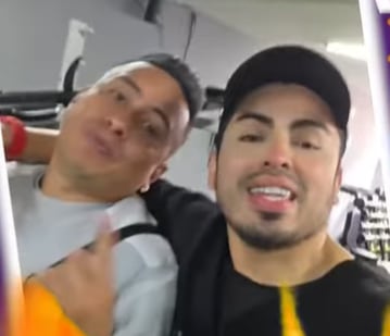 Christian Cueva y Dilbert García