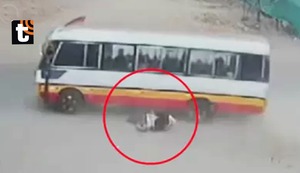 Tragedia en Manchay: madre y su hija de 10 años son arrolladas por cúster, pequeña se encuentra en UCI