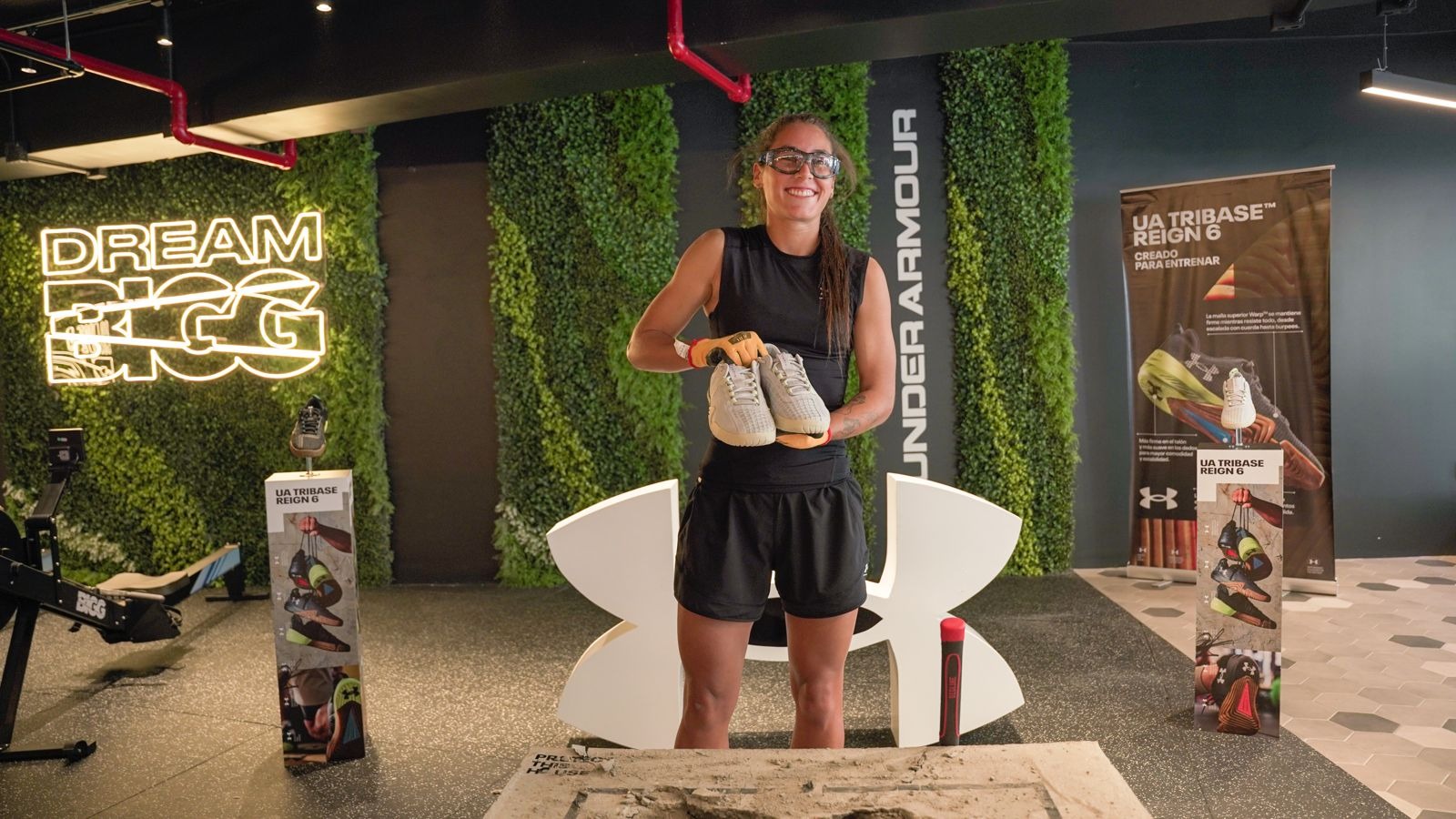 A todo terreno. Foto: Under Armour.