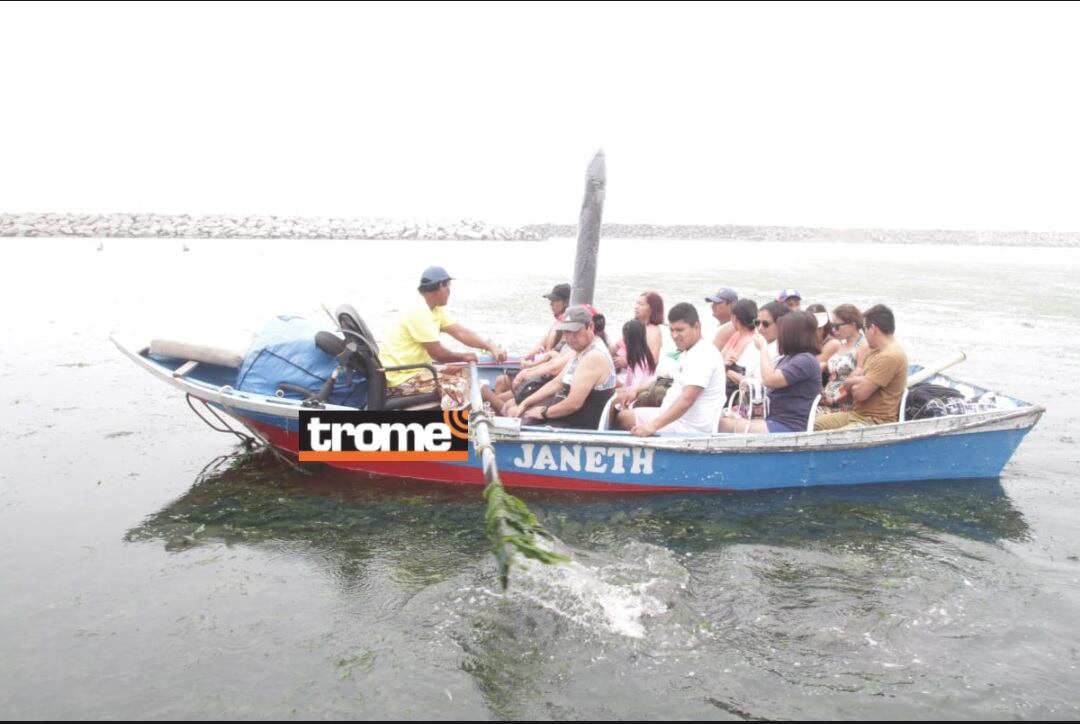 Muchas familias acuden a refrescarse en este lugar. (Isabel Medina / Foto: Alan Ramírez / Trome).