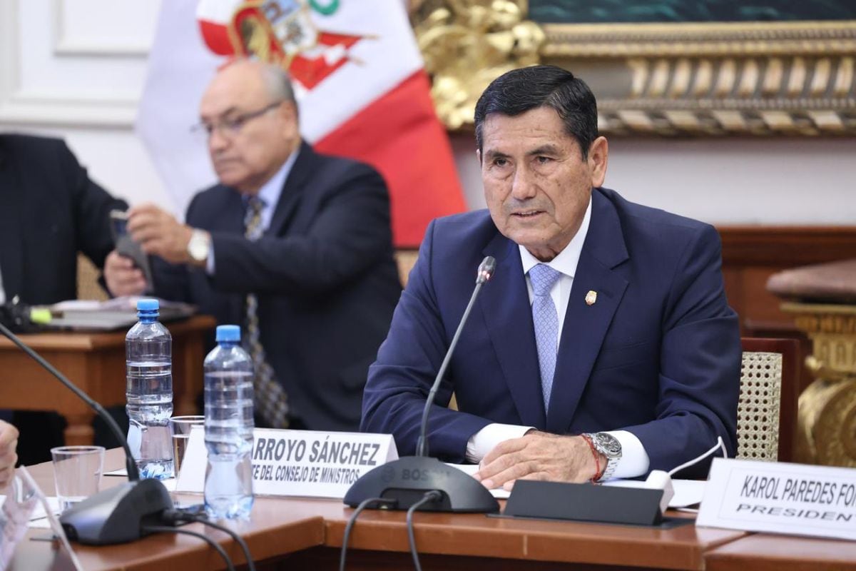 El premier Luis Arroyo aseguró que Petroperú no recibirá dinero del Estado. Foto: Congreso.