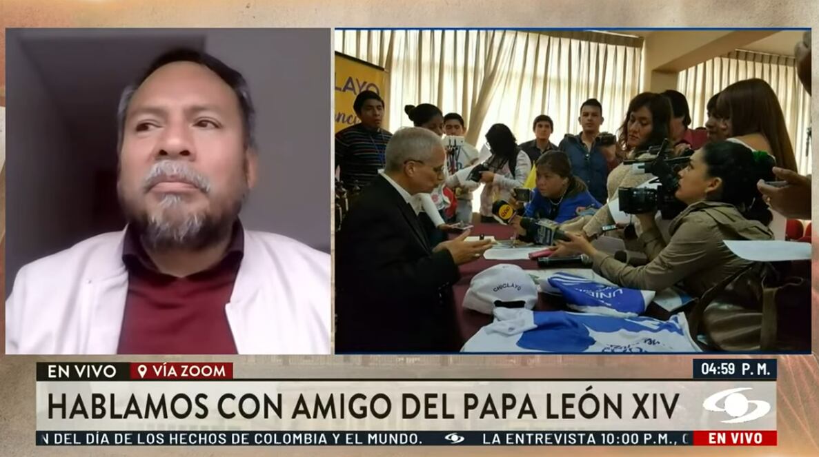César Piscoya, mejor amigo del papa León XIV, le escribió en cuanto supo que había sido designado como el sumo pontífice.