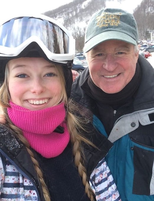 Treat Williams junto a su hija (Foto: Treat Williams/Instagram)