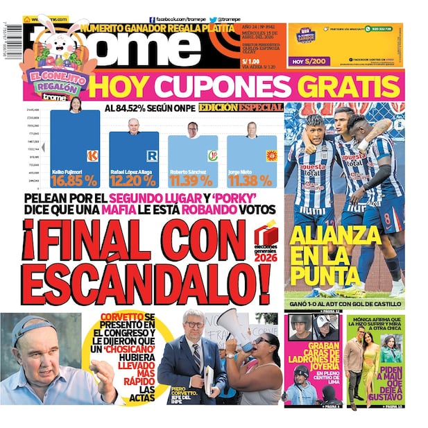 Portada Trome