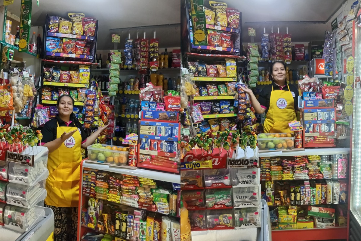 Profesora apertura una tienda para cumplir sueño de su madre en Comas. Foto: composición Trome