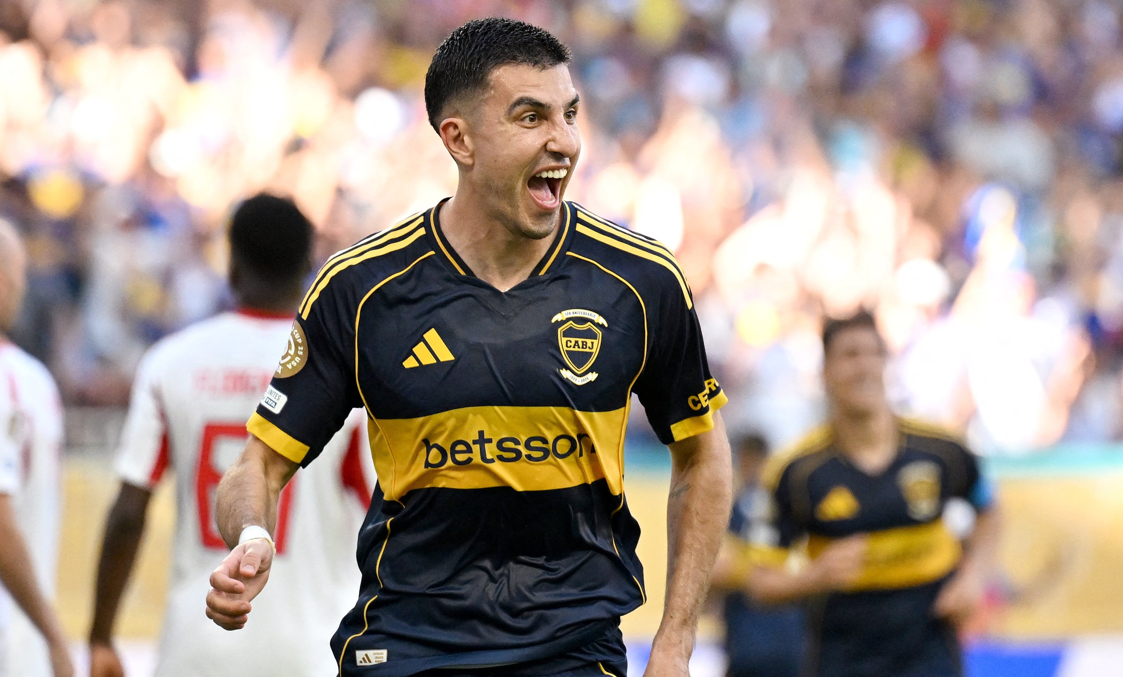 Boca vs. Benfica por la fecha 1 del grupo C del Mundial de Clubes. (Foto: AFP)