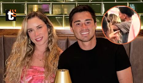 Ale Venturo y Joazhiño Arroé se abrazan y reportero de ‘AyF’ le advierte a ‘Gato’ Cuba: “Es de amistad, p...