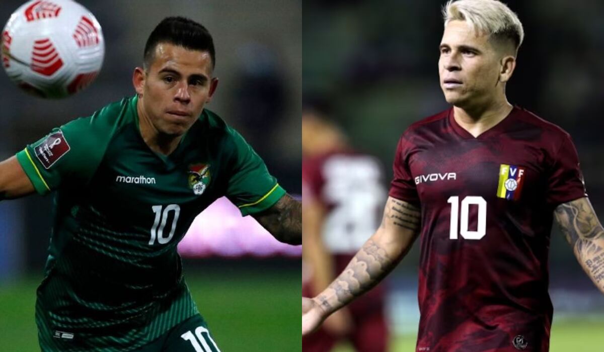 Bolivia vs. Venezuela por las Eliminatorias al Mundial 2026. (Foto: Composición)