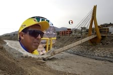 ¡Adiós a nueve años de abandono! Demuelen restos del puente que “no se cayó, se desplomó” y recuperan zona tomada por la inseguridad