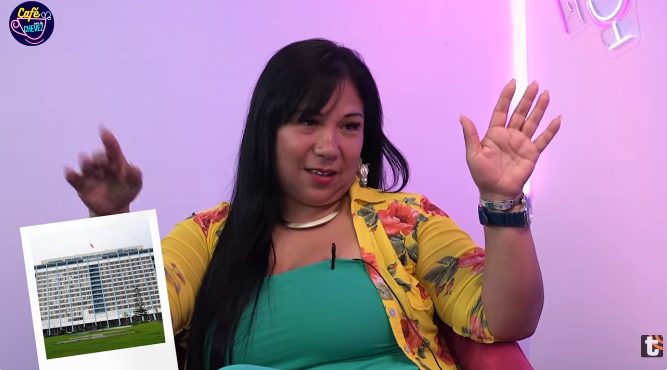 Giuliana Herrera recuerda que ingresó a laborar a la TV luego que la despidieran de su trabajo en el Hospital Edgardo Rebagliati.