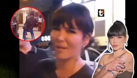 TROME - Angie Jibaja agrede a trabajadora de hotel y termina en comisaría