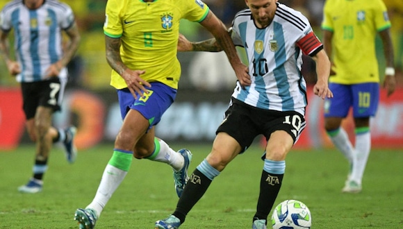 La Argentina de Leo Messi vuelva a tomar vuelo en las Eliminatorias 2026 tras vencer por 1-0 a Brasil en el Maracaná. (Foto: AFP)