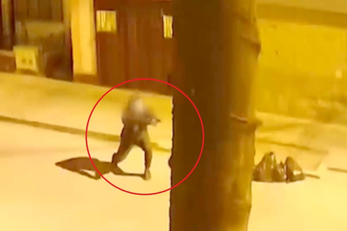 Valiente policía acabó con asesino de chofer.