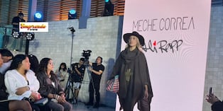 Una de las pasarelas más ovacionadas fue la de Meche Correa y Ali Rapp. Foto: Katty Gines.