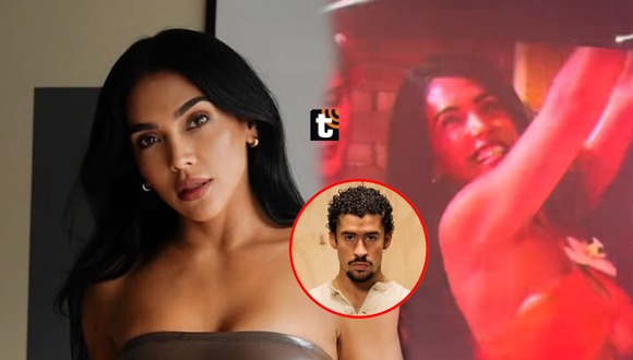 TROME- Vania Bludau se luce en ‘La Casita’ de Bad Bunny y Ric la Torre enciende la polémica: “Sin robar cámaras”
