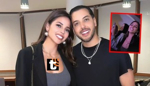 Luciana se divierte en Venezuela en medio de rumores de separación con el ‘Pato’: Posó junto a cantante Víctor Muñoz