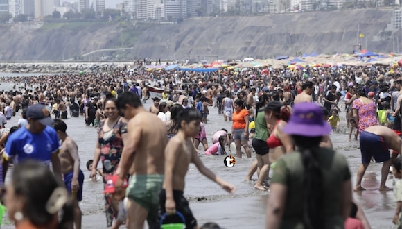 TROME | Playa Agua Dulce podría cerrar por basura y contaminación de veraneantes. Video: Panamericana