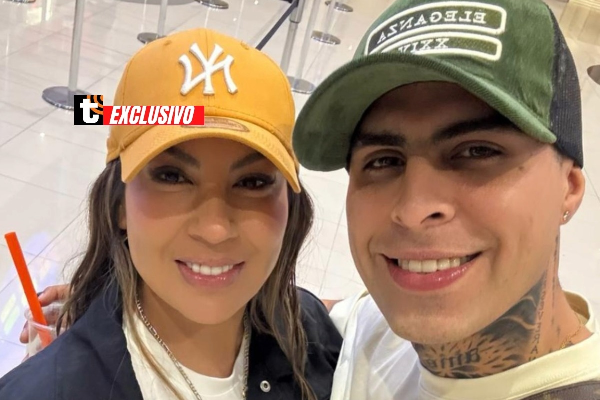 Pamela López y Paul Michael se lucen enamorados