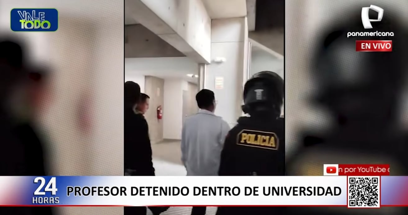 El docente es acusado de haber efectuado tocamientos indebidos a una alumna de Medicina.
