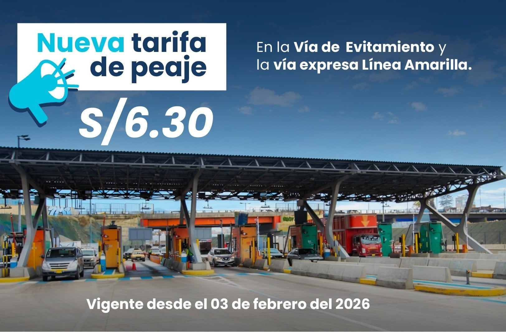 Anuncio de Lima Expresa.