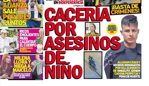 CACERÍA POR ASESINOS DE NIÑO