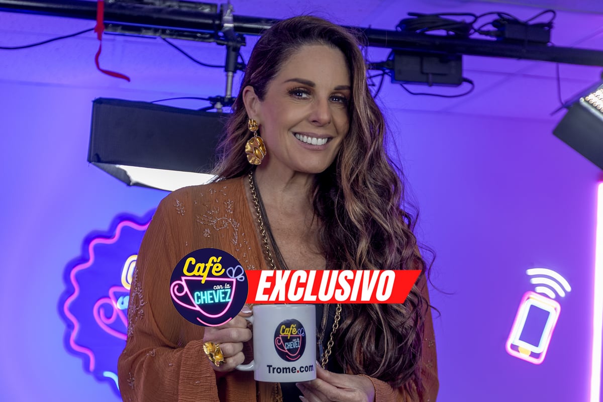Rebeca Escribens en 'Café con la Chevez'. Foto: @Photo.Gec