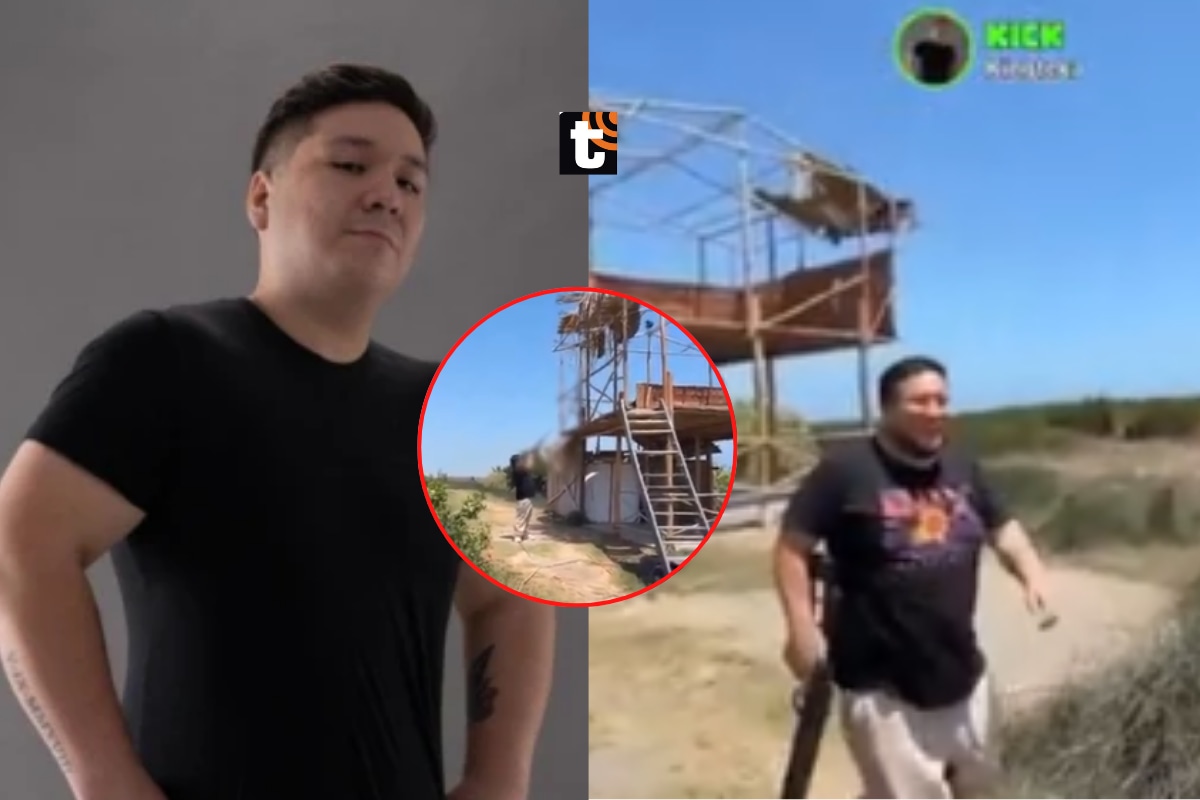 Streamer peruano Kingteka es denunciado tras disparar contra un gallinazo.