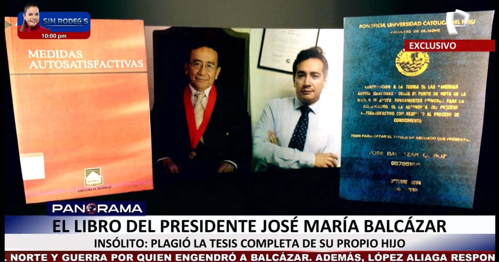 José Balcázar copió la tesis de su hijo y lo publicó como su libro en el 2005.