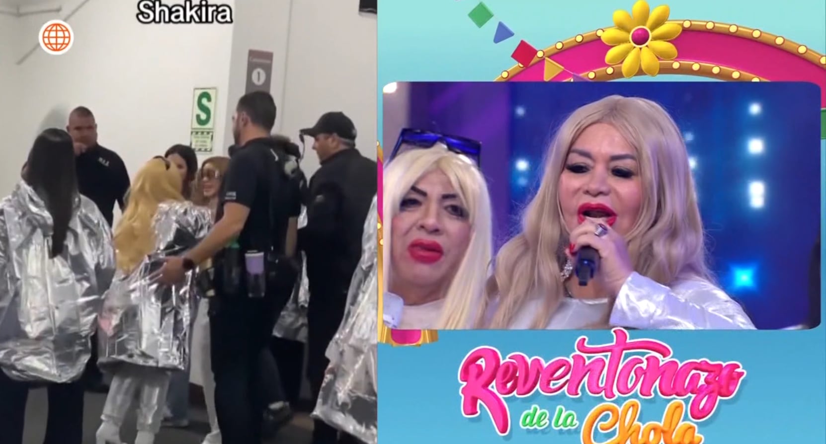 Susy Díaz recuerda que abrazó a Shakira.