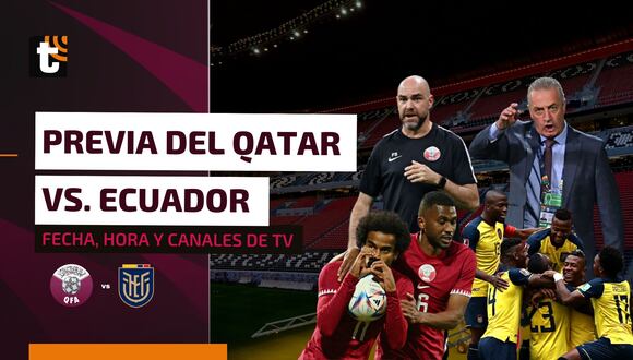 Qatar vs. Ecuador: apuestas, horarios y canales de TV para ver el partido inaugural de la Copa del Mundo 2022