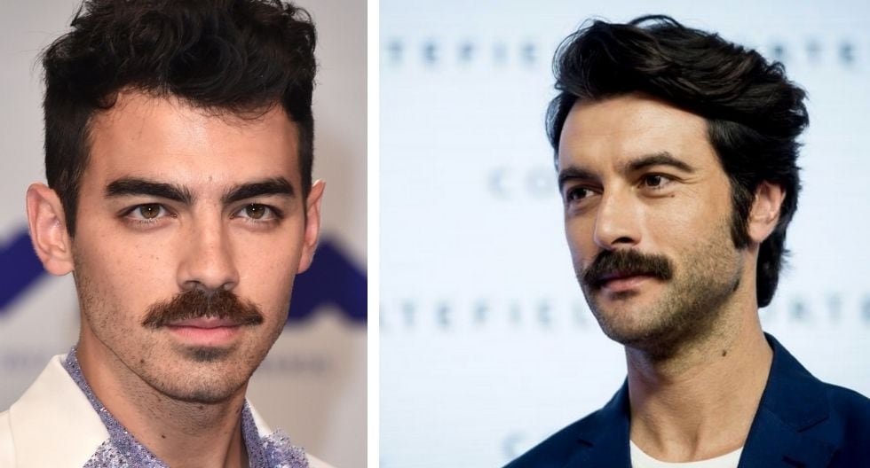 Para conseguir este look el bigote debe tener mayor densidad y estar acompañado de una barba corta.