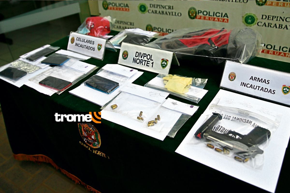 Policía capturó a balazos a ‘Los Gatilleros de La Perla’ tras asalto a barbería. (Foto: Composición/Trome)