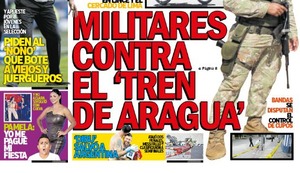 MILITARES CONTRA EL ‘TREN DE ARAGUA’