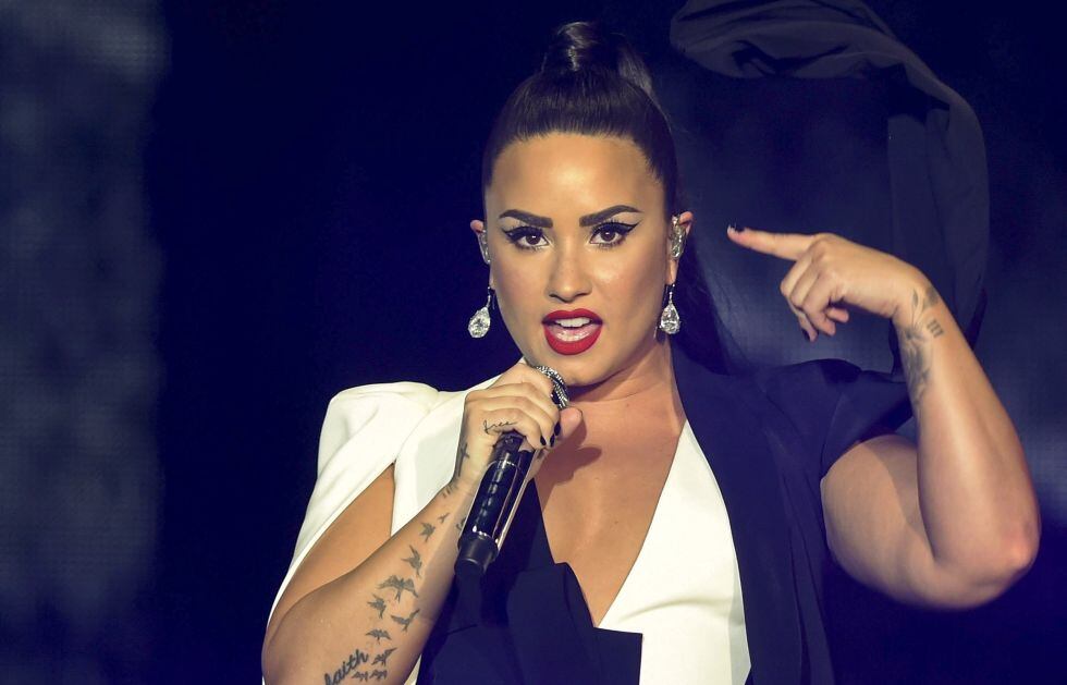 A Demi Lovato le encantan las canciones de Selena Quintanilla. (Foto: Miguel Riopa / AFP)