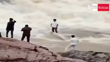 India: trágico final de influencer al grabar video en una cascada