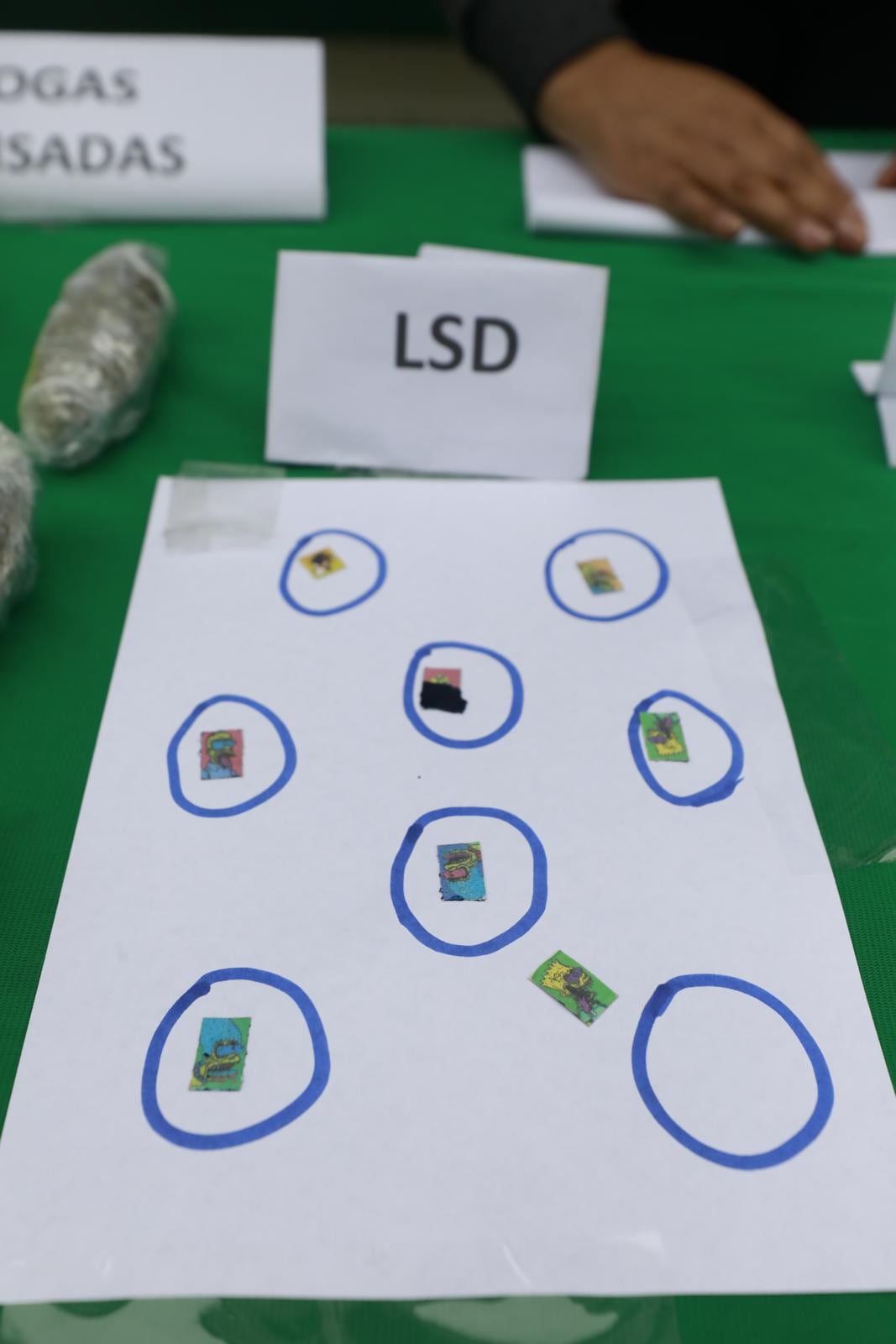 Droga sintética incautada. | Foto: Jessica Vicente