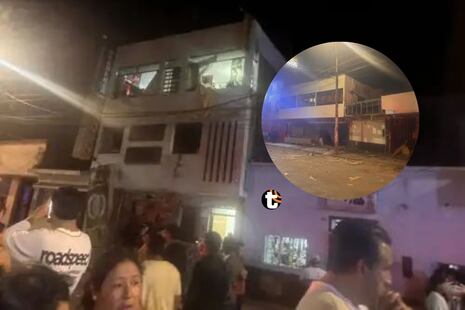 ¡Trujillo bajo ataque! Nuevo explosivo en local de eventos deja 25 viviendas dañadas y desata el pánico e...