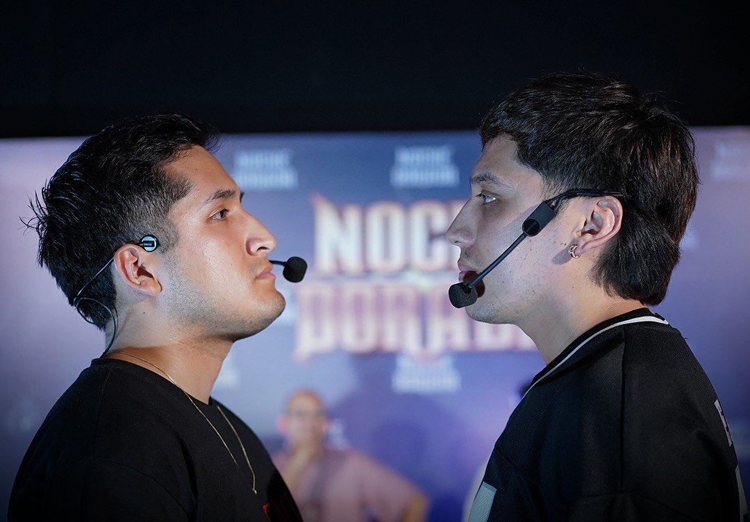 Fanodric salta al ring ante Dafonseca. (Noche Dorara)