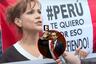 Mónica Sánchez se une a la marcha de la generación Z y arremete contra el presidente José Jerí: “Me siento vulnerada”