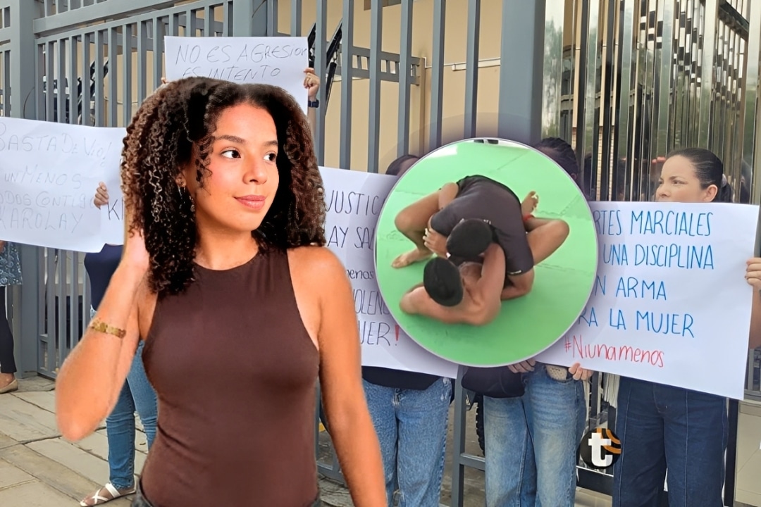 Agresor de Influencer piurana asegura que solo le dio cachetadas (Composición: GEC)