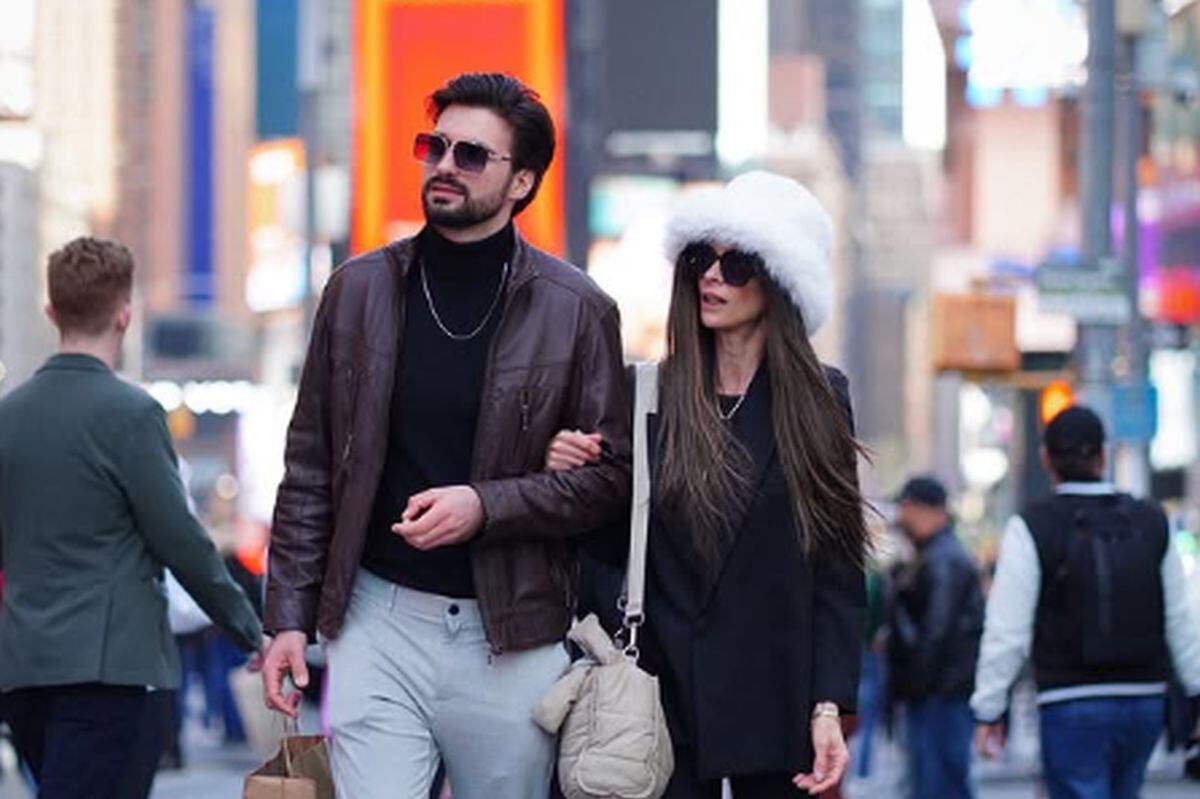 Fiorella Rodríguez y su novio