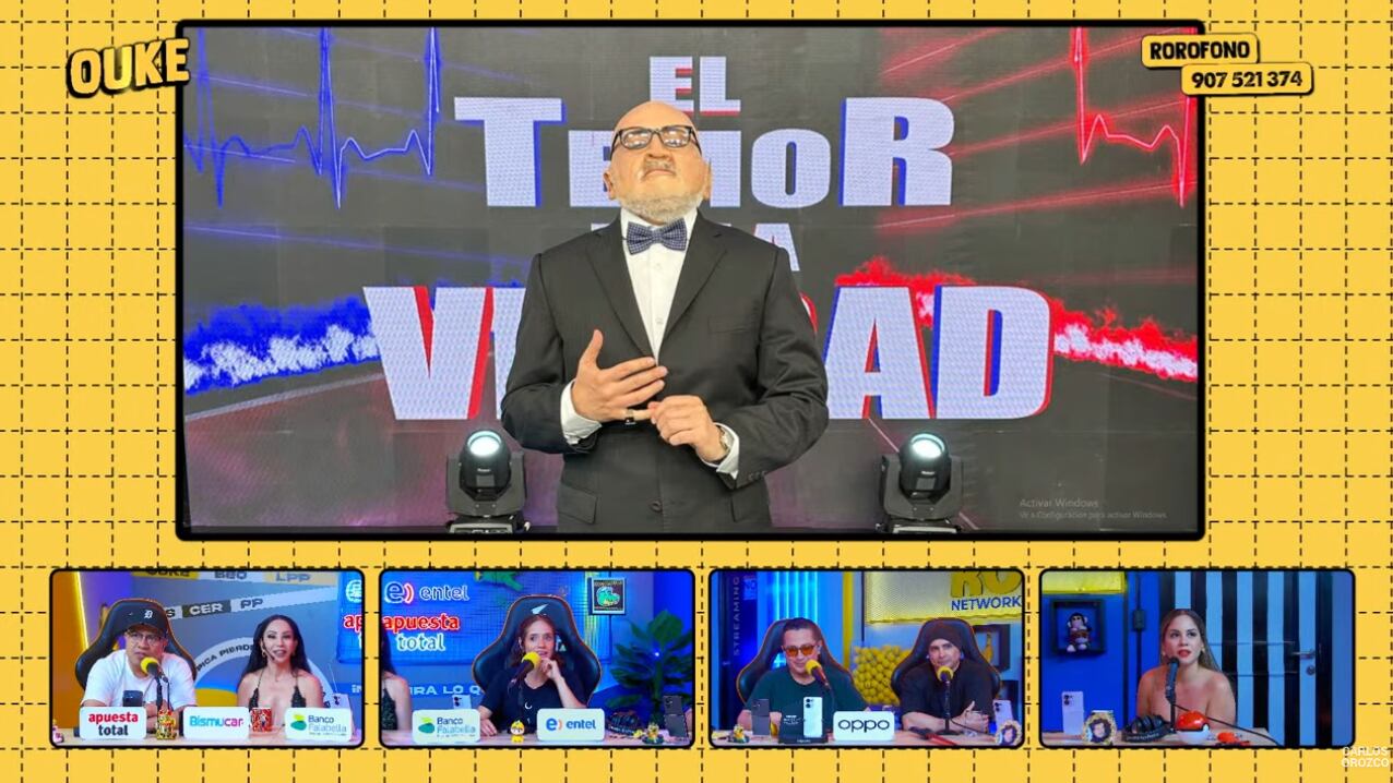 Óscar Gayoso tendrá "invitada bomba" en sketch donde imita a Beto Ortiz.