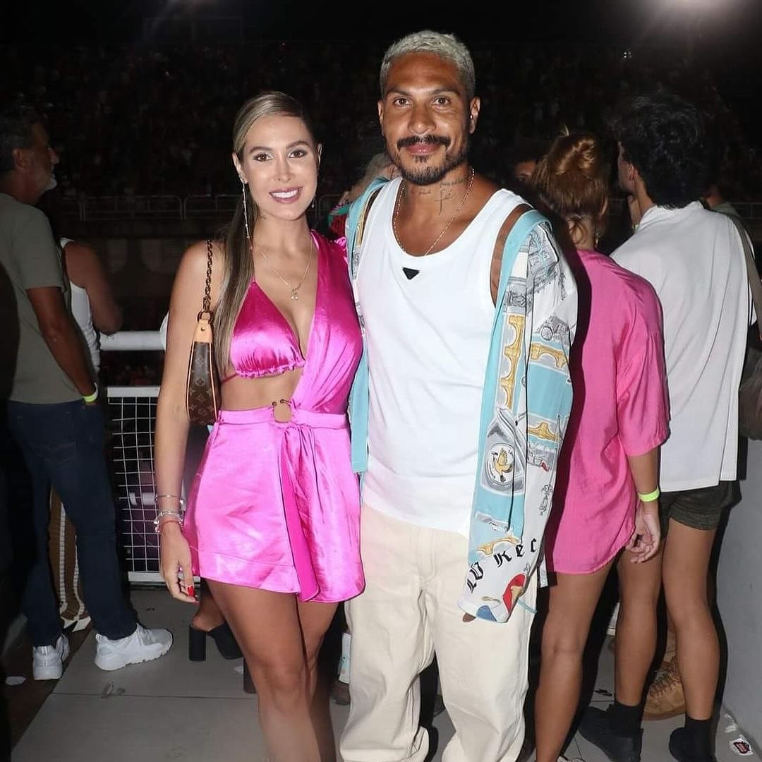 Ana Paula Consorte y Paolo Guerrero