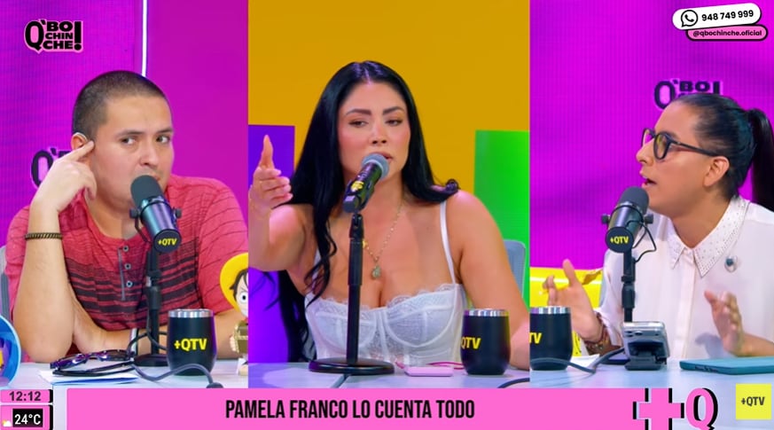 Pamela Franco en Q Bochinche