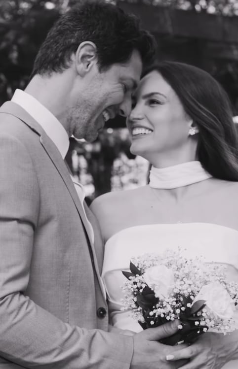 André Bankoff y Carol Reali se casaron por civil en Brasil.